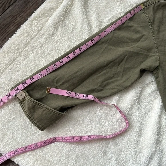 Free People‎ Joshua Tree Oversized Durable Utility Jacket Granola Girl Fall XS - Picture 13 of 14